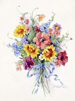 Blue Ribbons Fine Art Print