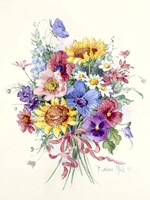 Rose Ribbons Fine Art Print