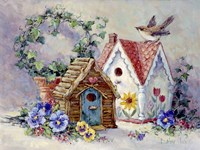 Birdhouse Collection 1 Fine Art Print