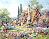 Secluded Garden Fine Art Print