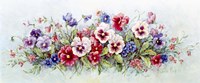 Pansy Bouquet Fine Art Print