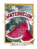 Sugar Sweet Watermelon Fine Art Print
