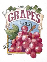 Grape Seed Packet Fine Art Print