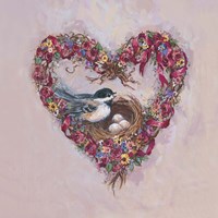 Chick-A-Dees Four Fine Art Print