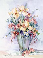 Yellow Iris Bouquet Fine Art Print