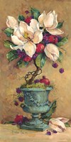 Magnolia Cluster Topiary 2 Fine Art Print