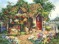 Gardener's Haven Fine Art Print