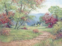 Green Valley Home Fine Art Print