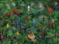 Birds in Paradise Fine Art Print