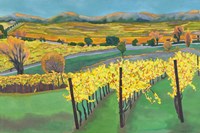 Autumn Vineyard Fine Art Print
