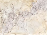 Gold and Silver Mineral Abstract Fine Art Print