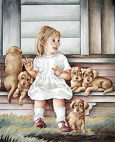 All My Puppies Fine Art Print