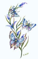 Butterfly in Purple Fine Art Print