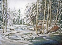 River of Ice Fine Art Print