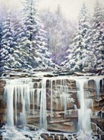Winter Falls Fine Art Print