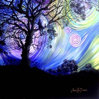 Aurora Borealis Dreaming Fine Art Print
