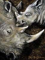 Rhinos Fine Art Print