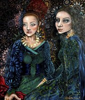 Wallflower Muses Fine Art Print