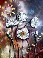 White Poppies Fine Art Print