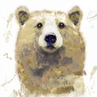 Golden Forest - Bear Fine Art Print