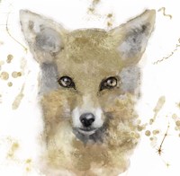 Golden Forest - Fox Fine Art Print