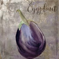 Medley Gold Eggplant Fine Art Print