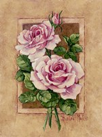 Rose Fresco Framed Print