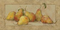 Pear Fresco Framed Print