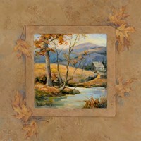 Autumn Lodge I Fine Art Print