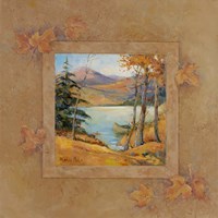 Autumn Lodge II Framed Print
