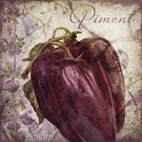 Legumes Francais III Framed Print