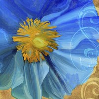 Poppy Blues II Fine Art Print