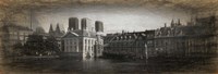 Buildings at the Waterfront, Binnenhof, Netherlands Fine Art Print