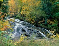 Marshfield Falls, Winooski River, Marshfield, Vermont Fine Art Print