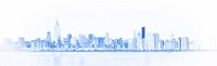 Chicago Skyline Sketch Fine Art Print