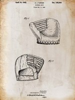 B Glove White Patent Fine Art Print