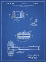 Blueprint Gavel 1953 Patent Fine Art Print