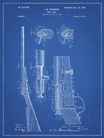 Blueprint Browning Bolt Action Gun Patent Fine Art Print