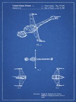 Blueprint Star Wars B-Wing Starfighter Patent Fine Art Print