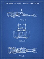 Blueprint Star Wars Speeder Bike Patent Fine Art Print