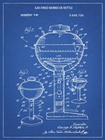 Blueprint Webber Gas Grill 1972 Patent Fine Art Print