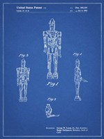 Blueprint Star Wars IG-88 Patent Fine Art Print
