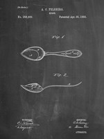 Chalkboard Training Spoon Patent Fine Art Print