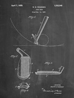 Chalkboard Golf Wedge 1923 Patent Fine Art Print