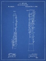 Blueprint Oboe Patent Fine Art Print
