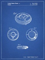 Blueprint Simon Patent Fine Art Print