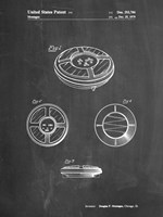 Chalkboard Simon Patent Fine Art Print