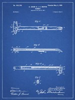 Blueprint Dispensing Hammer Patent Fine Art Print
