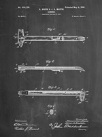 Chalkboard Dispensing Hammer Patent Fine Art Print