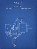 Blueprint Pasteurized Milk Patent Fine Art Print